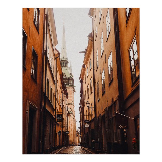 Poster Gamla Stan, Stockholm, Suède  (Devant)