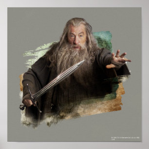 Poster Gandalf avec épée