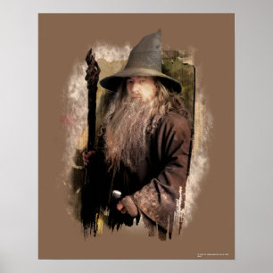Poster Gandalf avec le personnel