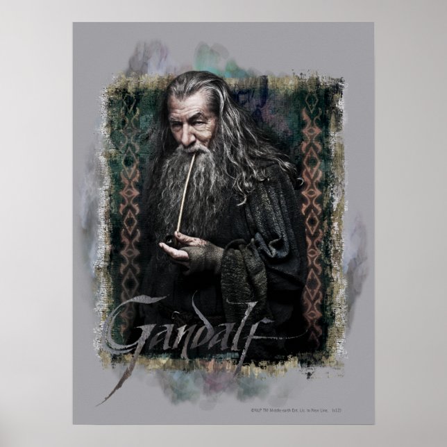 Poster Gandalf Avec nom (Devant)