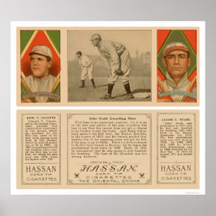 Poster Garde du premier base-ball 1912 de Red Sox