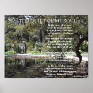 POSTER GARDEN GATE POEM