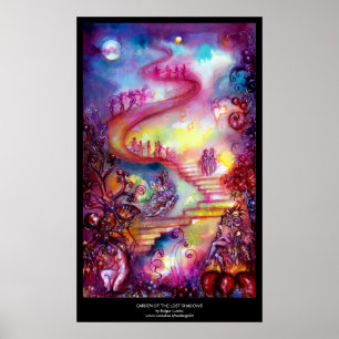 POSTER GARDEN OF THE LOST SHADOWS -MYSTIC STAIRS
