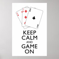 GARDEZ LE CALME ET LE JEU SUR - Jeux de cartes