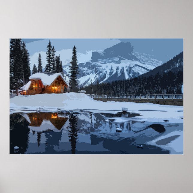 Poster Gardez les feux de la maison brûlés pour les voyag (Devant)