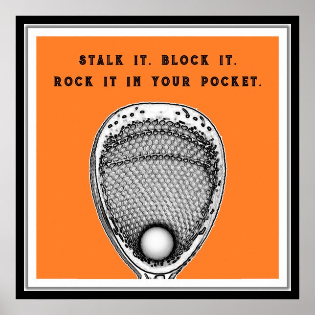 Poster Gardien de crosse (Devant)