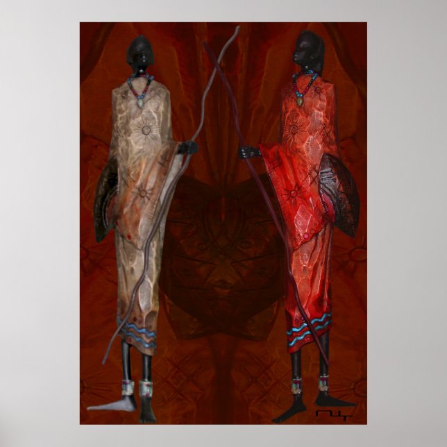 Poster gardiens du masque (Devant)