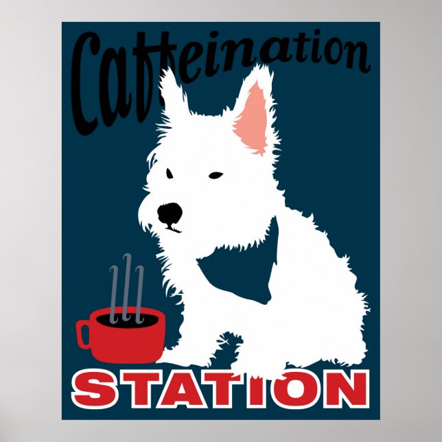 Poster Gare de Caffeination (Devant)