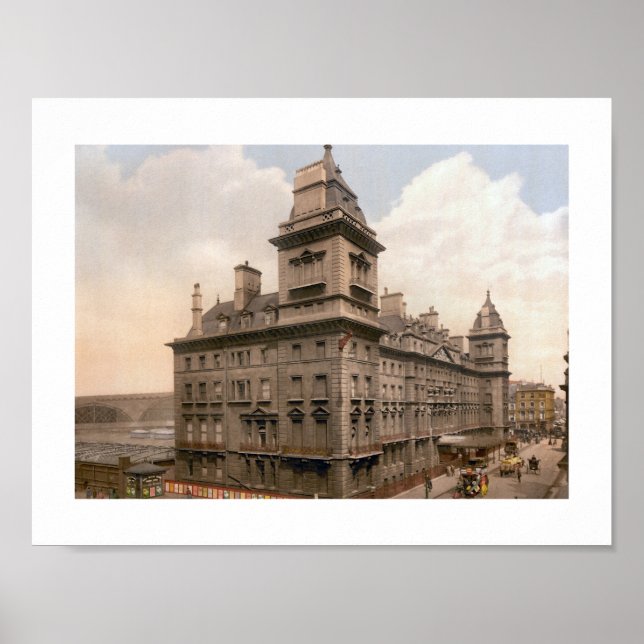 Poster Gare de Paddington, Londres Angleterre (Devant)