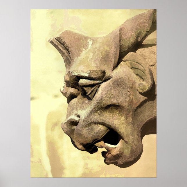 POSTER GARGOYLE (Devant)