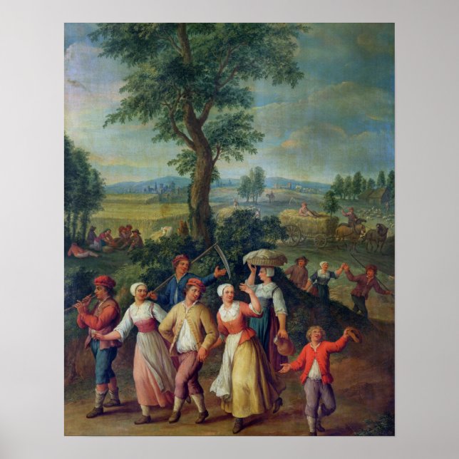 Poster Gathering the Harvest (Devant)