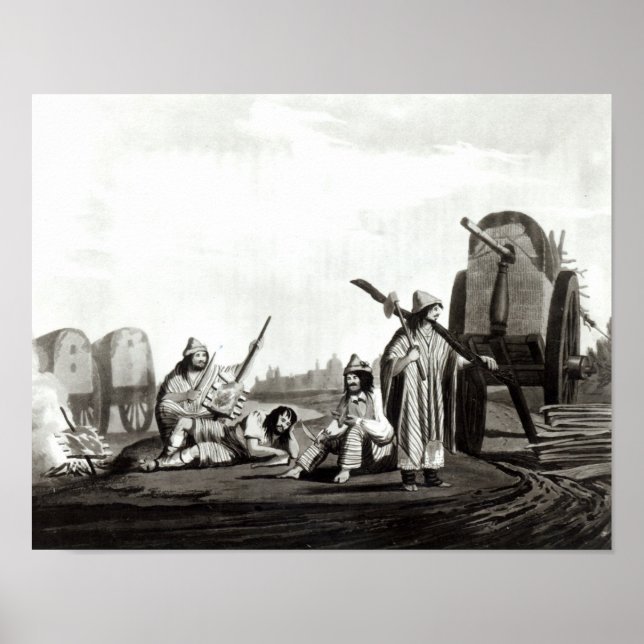 Poster Gauchos de Tucuman, 1820 (Devant)