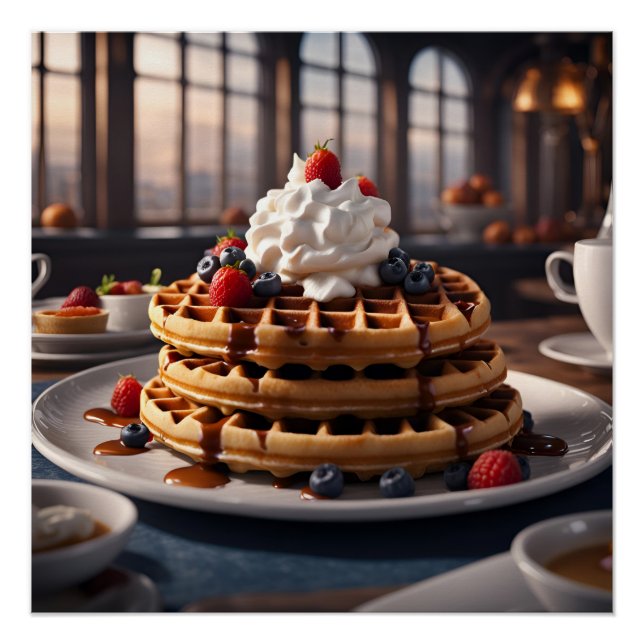 Poster gaufres (Devant)