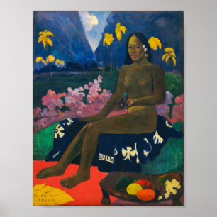 Poster Gauguin Seed of the Areoi