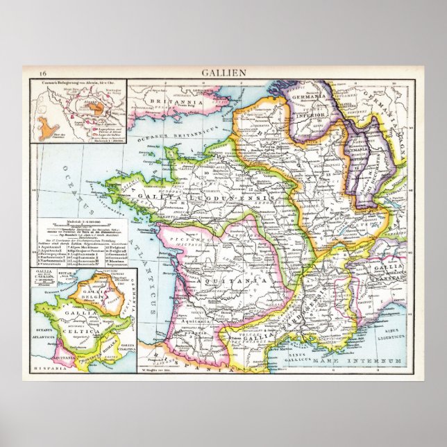 Poster Gaule romaine (Devant)