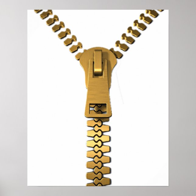 Poster géant Zipper 16x20" (Devant)