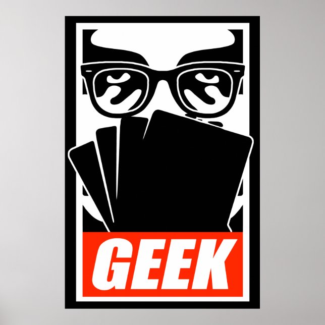 Poster geek (Devant)