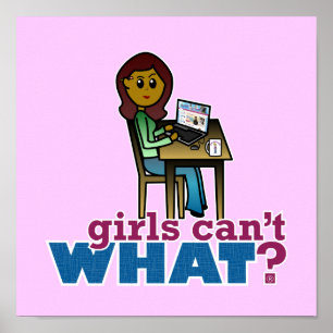 Poster Geek informatique - Sombre