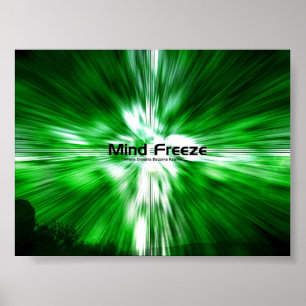 Poster Gel d'esprit