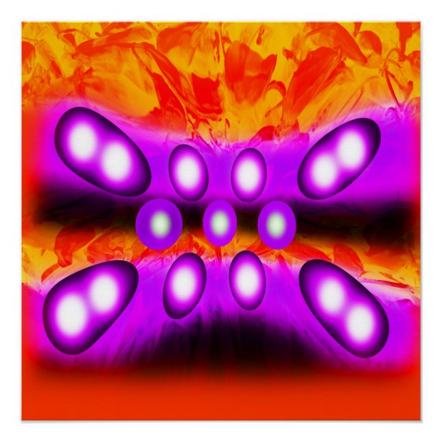 Poster Gemmes violettes (Devant)