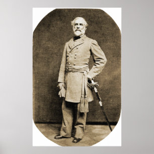 Poster Général Robert E. Lee en 1863 Imprimer