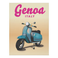 Gênes Italie scooter