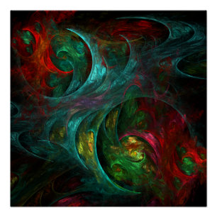 Poster Genesis Nova Art Abstrait