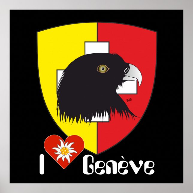 Poster Genève / Genève Suisse Svizzera (Devant)