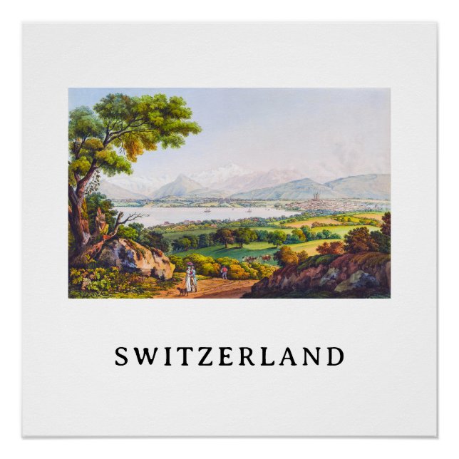 Poster Genève, Suisse (Devant)