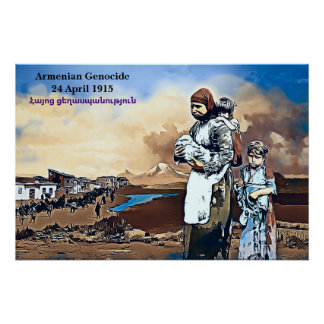 Poster Génocide arménien