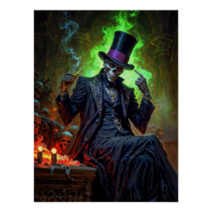 Poster Gentilhomme Voodoo Baron Samedi