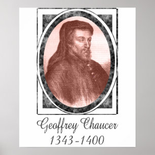 Poster Geoffrey Chaucer