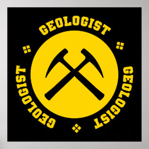 Poster géologue