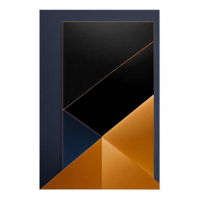 Poster Géométrie de l'essence (Devant)