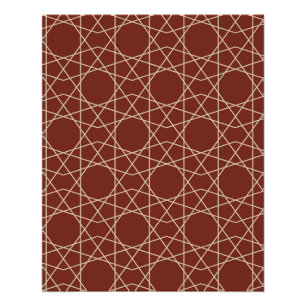 Poster Géométrie de sable de Pompéi