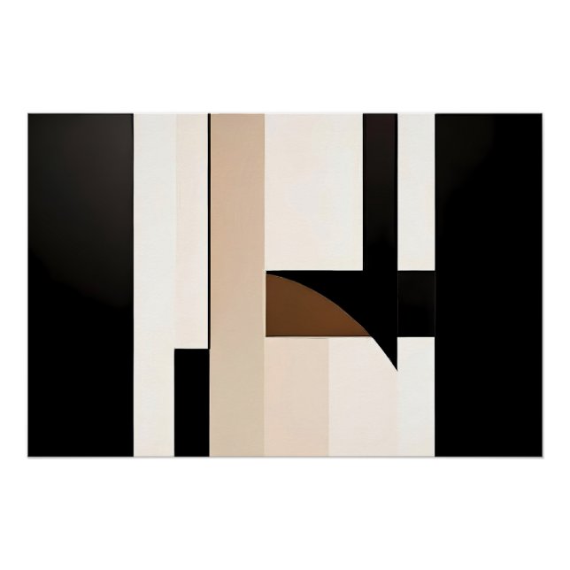 Poster Géométrie du silence (Devant)