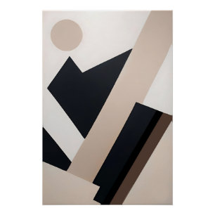 Poster Géométrie en harmonie