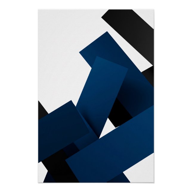 Poster Géométrie Silencieuse (Devant)