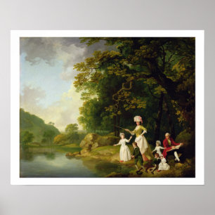 Poster George and Mary Browne with their Five Elder Child