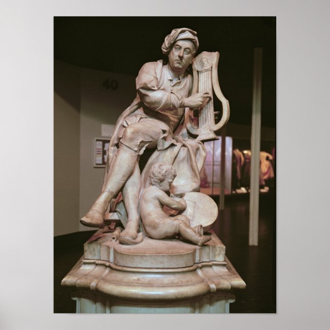 Poster George Frederick Handel 1738 (Devant)