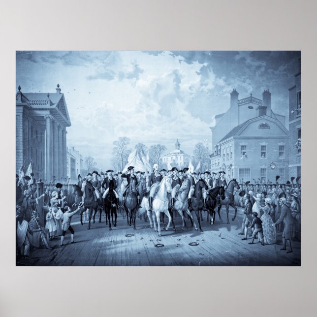 Poster George Washington à New York poster/imprimé (Devant)