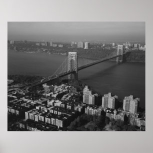 Poster George Washington Bridge NYC Photographie