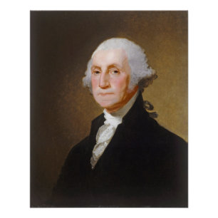 Poster George Washington, c.1821 (huile sur la toile)