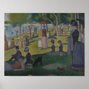 Poster Georges Seurat - A Sunday on La Grande Jatte
