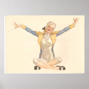 Poster Georgette Washington