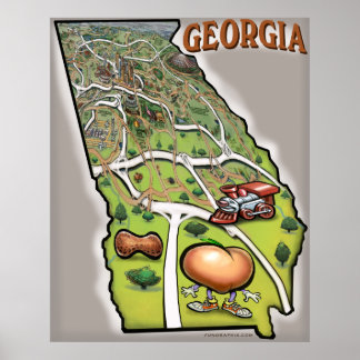 Poster Géorgie