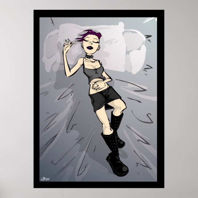 Poster Germaine (Illustration classique) (Devant)