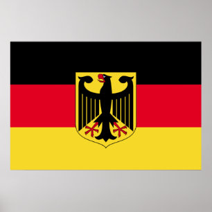 Poster Germany Flag