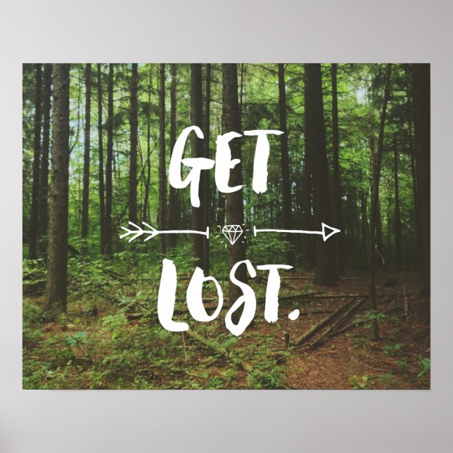 Poster Get Lost (1.0) (Devant)