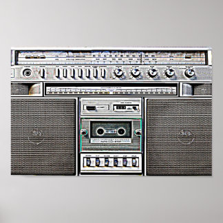 POSTER GHETTO BLASTER